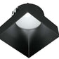 RAB NDTRIM3S50-B-TL 3" New Construction Square Trimless Module, 50° Downlight, Black Finish