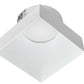 RAB NDTRIM3S50-W-TL 3" New Construction Square Trimless Module, 50° Downlight, White Finish