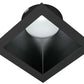 RAB NDTRIM3S80-B 3" New Construction Square Trimmed Module, 80° Downlight, Black Finish