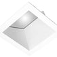 RAB NDTRIM3SW-W 3" New Construction Square Trimmed Module, Wall Washer, White Finish
