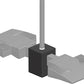 RAB PAD2-3/4 LED Ceiling 2X Pendant Adapter 3/4" NPS, Bronze Finish
