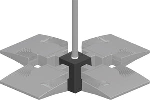 RAB PAD4-3/4 LED 4X Ceiling Pendant Adapter 3/4" NPS, Bronze Finish