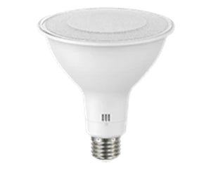 RAB PAR38FA-19-9CCT-40D-DIM Commercial PAR38 Field-Adjustable LED Bulbs 3000/4000/5000K, 1800 Lumens