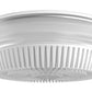 RAB Lighting PARK34-45NW/120 45W LED Garage Light, 4000K, 5610 Lumens, 75 CRI, 120V, Dimmable, White Finish