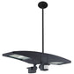 RAB PLED2X13YMS2-BL 26W Ceiling LED LSMART with Mini Sensor, 3000K Color Temperature (Warm), Bi-Level Operation, Bronze Finish