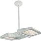 RAB PLED2X18YW/UP 2x18W LED Pendant Uplight, 3000K Color Temperature (Warm), White Finish