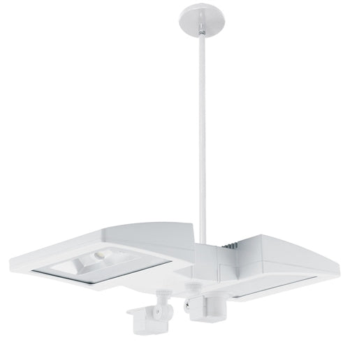 RAB PLED2X20NMS2W 40W Ceiling LED LSMART with Mini Sensor, 4000K Color Temperature (Neutral), Standard Operation, White Finish