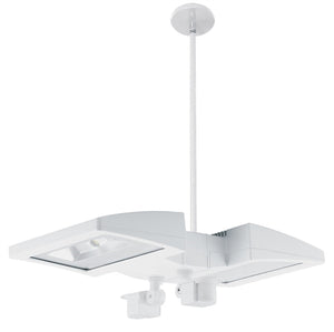 RAB PLED2X20NMS2W 40W Ceiling LED LSMART with Mini Sensor, 4000K Color Temperature (Neutral), Standard Operation, White Finish