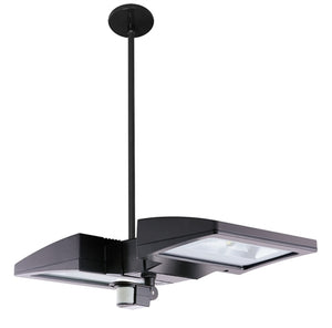 RAB PLED2X26YMS-BL 52W Ceiling LED LSMART with Mini Sensor, 3000K Color Temperature (Warm), Bi-Level Operation, Bronze Finish