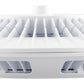 RAB PLED52NW/D10 52W LED Pendant Light, 4000K (Neutral), No Photocell, 4435 Lumens, 82 CRI, 120-277V, Dimmable Operation, Not DLC Listed, White Finish
