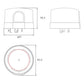 RAB R-3P-PCT 3-Pin Twistlock Photocell 120-277V