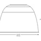 RAB R16AR 11" High Clear Prismatic Acrylic