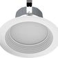RAB R4R89FA120WB 4 inch LED Retrofit Downlight, 3500K, 714 Lumens, 92 CRI, WHite Baffle, White Trim