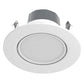 RAB RA4R89FA120WS 8W 4" LED Round Retrofit Downlight, Adjustable Head,  2700K, 3000K, 3500K, 4000K & 5000 Color Temperature