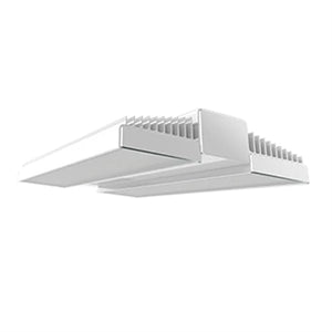 RAB RAIL150 Rail LED High Bay 150W, 5000K (Cool), 20154 Lumens, 83 CRI, 120-277V, DLC Listed, White Finish