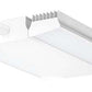 RAB RAIL150NW/D10/LC 150W Rail LED High Bay with Lightcloud Control System, No Photocell, 4000K (Neutral), 17812 Lumens, 77 CRI, 120-277V, V Hooks Mount, Dimmable, White Finish