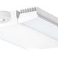 RAB RAIL150NW/D10/LCS 150W Rail LED High Bay with Lightcloud Control System, Lightcloud Highbay Sensor, 4000K (Neutral), 17812 Lumens, 77 CRI, 120-277V, V Hooks Mount, Dimmable, White Finish