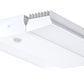 RAB RAIL150NW/D10/WS2 150W Rail LED High Bay with Multi-Level Motion Sensor, V Hooks Mount, 4000K (Neutral), 15739 Lumens, 84 CRI, 120-277V, Dimmable, Not DLC Listed, White Finish