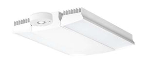 RAB RAIL150W/D10/LCS 150W Rail LED High Bay with Lightcloud Control System, Lightcloud Highbay Sensor, 5000K (Cool), 18882 Lumens, 76 CRI, 120-277V, V Hooks Mount, Dimmable, White Finish