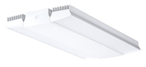 RAB RAIL185W/480 185W Rail LED High Bay, V Hooks Mount, No Photocell, 5000K (Cool), 23493 Lumens, 75 CRI, 480V, Standard Operation, Not DLC Listed, White Finish