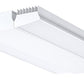RAB RAIL225W/D10 225W Rail LED High Bay, V Hooks Mount, No Photocell, 5000K (Cool), 27260 Lumens, 74 CRI, 120-277V, Dimmable Operation, DLC Listed, White Finish