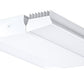 RAB RAIL95W/D10 95W Rail LED High Bay, V Hooks Mount, No Photocell, 5000K (Cool), 11446 Lumens, 74 CRI, 120-277V, Dimmable Operation, DLC Listed, White Finish