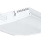 RAB RAIL95YNW/D10/LC 95W Rail LED High Bay with Lightcloud Control System, No Photocell, 3500K (Warm Neutral), 11330 Lumens, 82 CRI, 120-277V, V Hooks Mount, Dimmable, White Finish