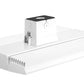 RAB RAILP150NW/D10/WS2 150W Rail LED High Bay with Multi-Level Motion Sensor, Pendant or Surface Mount, 4000K (Neutral), 15739 Lumens, 84 CRI, 120-277V, Dimmable, DLC Listed, White Finish