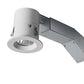 RAB RDLED2R8-20YN-TW 2" Round Remodeler LED, 9W, 3500K, 695 Lumens, 82 CRI, 20 Degree Beam Spread, 1/2" Trim, TRIAC Compatible, White Trim