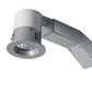 RAB RDLED2R8-20YY-TS 2" Round Remodeler LED, 9W, 2700K, 536 Lumens, 82 CRI, 20 Degree Beam Spread, 1/2" Trim, TRIAC Compatible, Silver Trim
