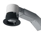 RAB RDLED2R8-30YN-TB 2" Round Remodeler LED, 9W, 3500K, 694 Lumens, 82 CRI, 30 Degree Beam Spread, 1/2" Trim, TRIAC Compatible, Black Trim
