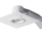 RAB RDLED2R8-40YN-TLW 2" Round Remodeler LED, 9W, 3500K, 696 Lumens, 82 CRI, 40 Degree Beam Spread, Trimless Look, TRIAC Compatible, White Trim