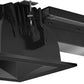 RAB RDLED4S12-WYN-B-B 4" Square Remodeler LED, 12W, 3500K, 816 Lumens, 90 CRI, Wall Washer, TRIAC Dimming Driver, Black Cone and Black Trim
