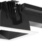 RAB RDLED4S12F-50YN-B-W 4" Square Remodeler LED, 12W, 3500K, 850 Lumens, 90 CRI, 50 Degree Beam Spread, On/Off Non-dimming Driver, Black Cone and White Trim