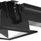 RAB RDLED4S20L-50YN-S-B 4" Square Remodeler LED, 20W, 3500K, 1195 Lumens, 90 CRI, 50 Degree Beam Spread, Lutron Driver, Specular Silver Cone Black Trim