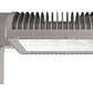 RAB RWLED2T105SFYRG/PCS2 105W LED Slipfitter Lamp, 3000K (Warm), Type II Light Distribution, Standard Operation, 208-277V, 277 Swivel Photocell, Gray Finish