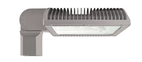 RAB RWLED3T150SFYRG/PCS2 150W LED Slipfitter Lamp, 3000K Color Temperature (Warm), Type III Light Distribution, Standard Operation, with 277 Swivel Photocell, Gray Finish
