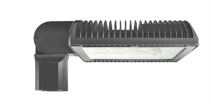 RAB RWLED4T78SF/BL Roadway Light 78W LED Lamp, 5100K Cool White, Type IV Light Distribution, Slipfitter Mount, Gray Finish, Bi-Level Operation