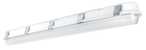 RAB SHARK4-36YNW/480 36W 4 foot SHARK Linear LED Washdown, No Photocell, 3500K, 4210 Lumens, 74 CRI, 480V, Standard, White Finish