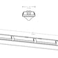 RAB SHARK4/480 50/40/30W 4' SHARK Linear LED Washdown, 3500/4000/5000K, 4135-7113 Lumens, 85-86 CRI, 0-10V Dimming, 480V, White