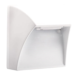 RAB SLED5NDCW 5W Solar LED Square Step Lights, 4000K Color Temperature (Neutral), 85 CRI, 10-30V DC, White Finish