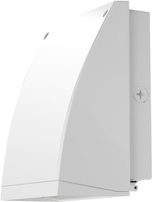 RAB SLIMFC37W/PC2 Slim Full Cutoff Wallpack 37W LED Lamp, 5000K Cool White White Finish with 277V Photocell