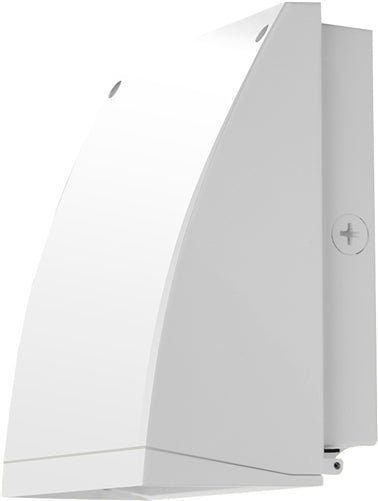 RAB SLIMFC37W/PC2 Slim Full Cutoff Wallpack 37W LED Lamp, 5000K Cool White White Finish with 277V Photocell