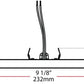 RAB SM9S20930UNVW 20W 9' LED Edge-Lit Surface Mount Light, 1200 Lumens, 90 CRI, 3000K Color Temperature, 120-277V, White