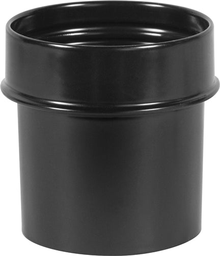 RAB SNOOT1B 1 1/2" Snoot, Compatible with RAB Multi-Head Recessed, Black Finish