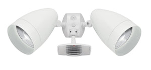 RAB STL1HBLED2X13NW 26W LED Floodlight with Sensor, No Photocell, 4000K (Neutral), 1448 CRI, 120-277V, White Finish