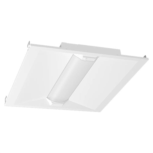 RAB SWISH34-2X2/LCBS 30/25/18W 2'x2' LED SWISH Adjustable Recessed Troffer, 2397-3700 Lumens, 3500K/4000K/5000K, Lightcloud Blue Passive Infrared Sensor Sensor, White