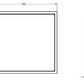 RAB T34FA-2X2/E 30W 2' x 2' LED Troffer, 3500K/4000K/5000K  Color Temperature Selectable, Dimmable w/ Battery Backup, White Finish