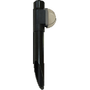 RAB TPPB 19" Mighty Post with Mighty Post Adapter section and Turtle In-Use cover, Black