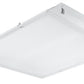 RAB TRLED2X2-50Y/D10/E 50W 2' x 2' LED Troffer, 3000K Color Temperature(Warm), Dimmable w/ Battery Backup, White Finish